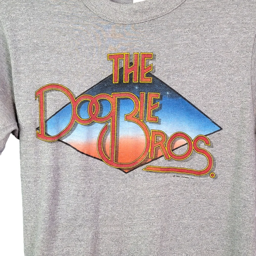 The Doobie Bros Farewell Tour 1982 Vintage Single Stitched T-Shirt Men's M
